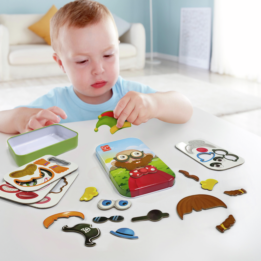 Magnetic funny face