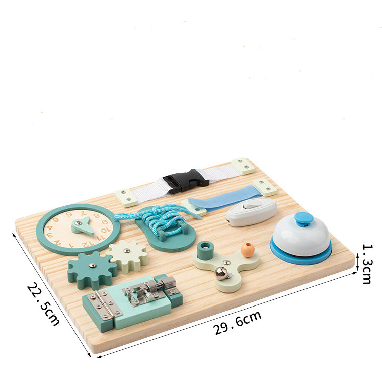 Montessori toddler busy board