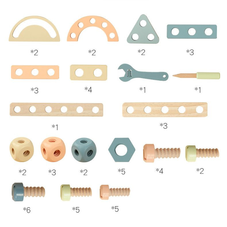 Juego de consturcción 56 piezas