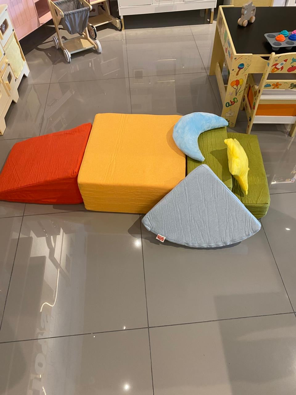 Bloques de escala de espuma