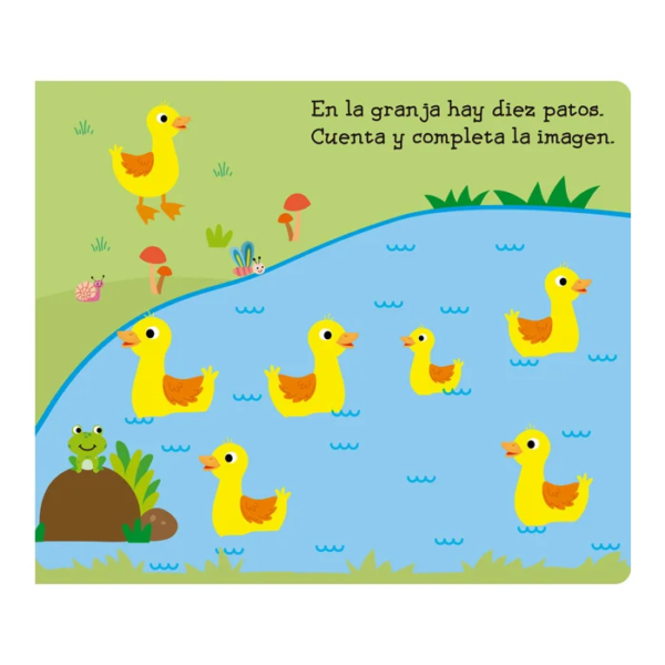 Aprende los Números con los Animales de la Granja
