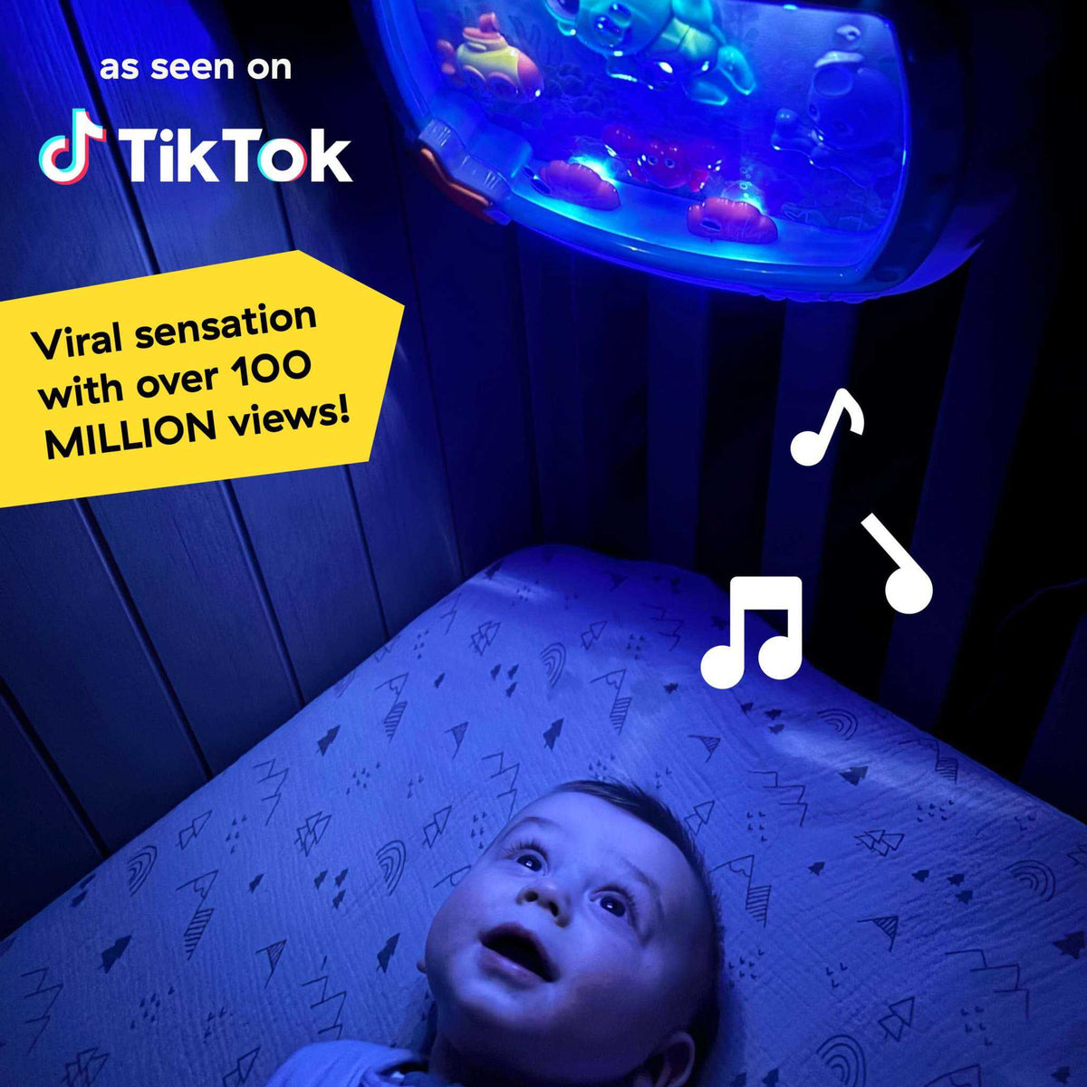 Baby Einstein Sea Dreams – Proyector Musical para Cuna con Luces y Sonidos