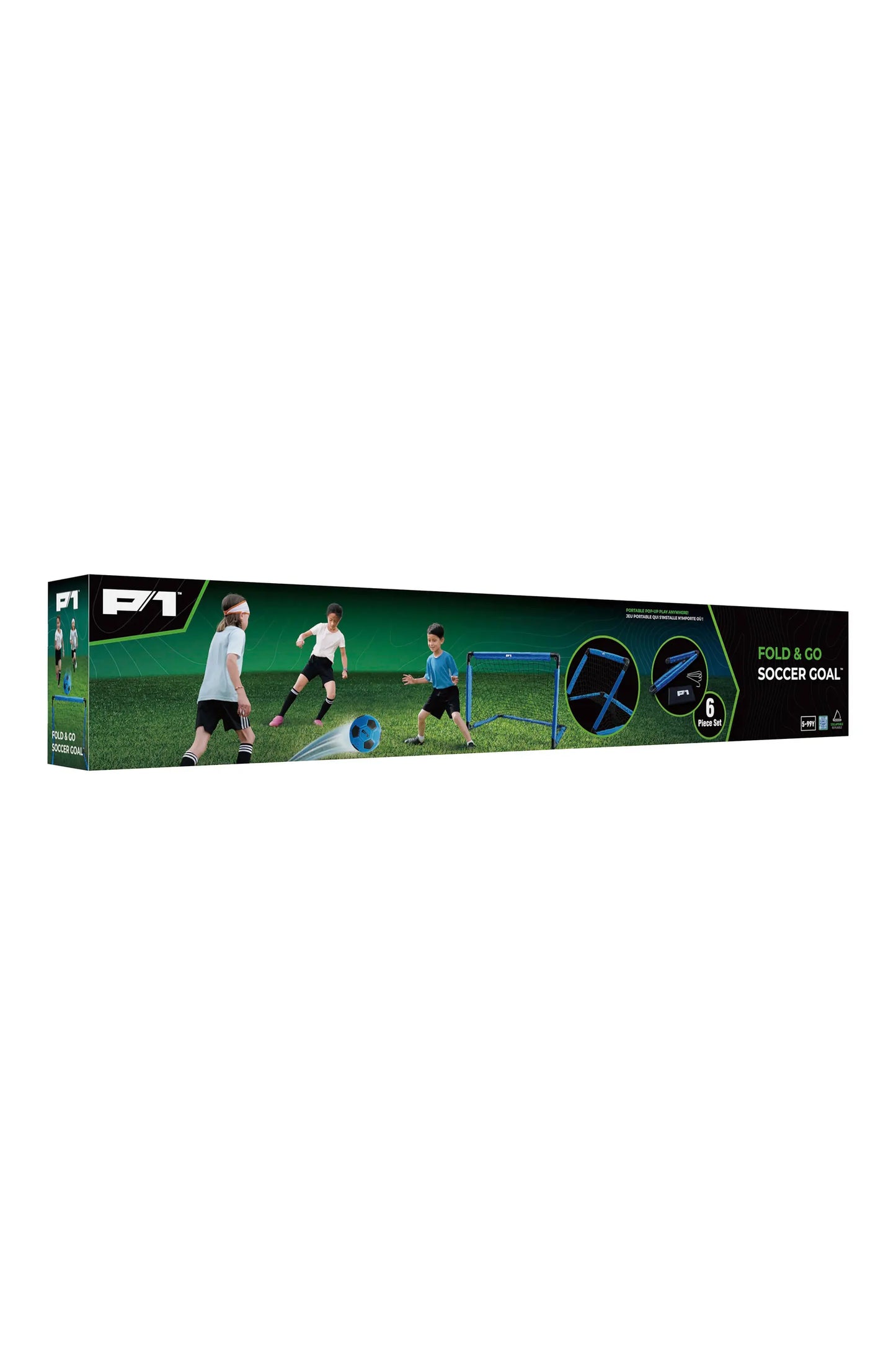 Fold & Go Soccer Goal / arco de futbol