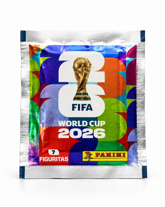 1 paquete de figuritas mundial 2026