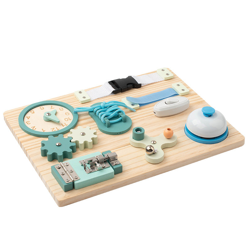 Montessori toddler busy board