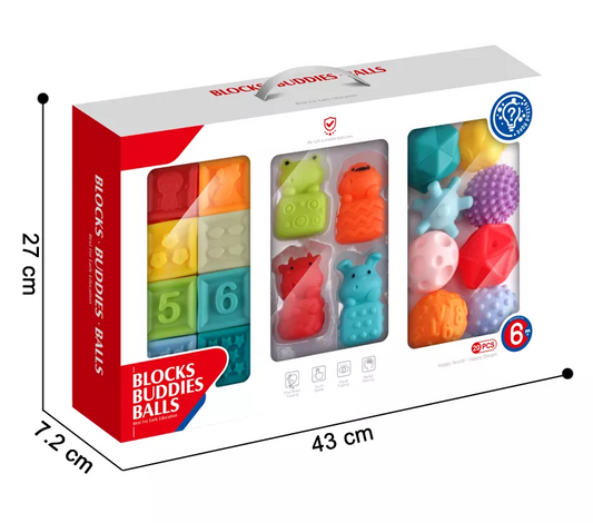 Set de estimulacion para bebes