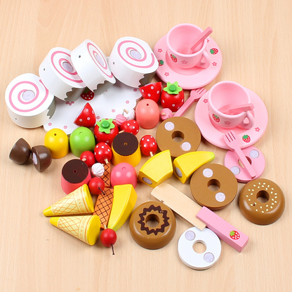 Caja de té y dulces