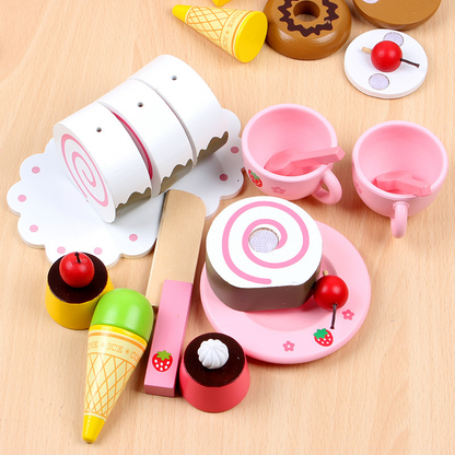 Caja de té y dulces