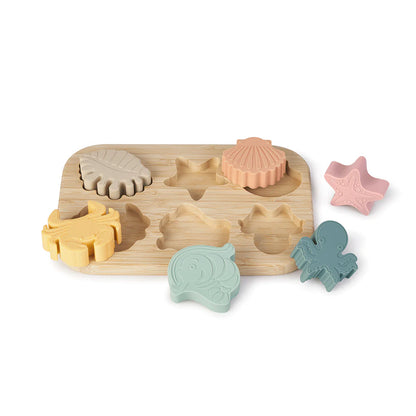 Puzzle encajable Sea Life / silicona
