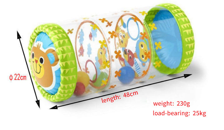 Rodillo de gateo inflable