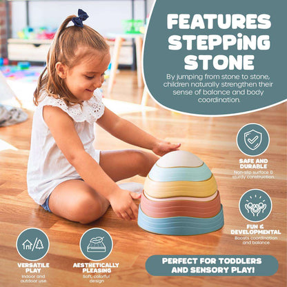 Balance Stones colores pastel