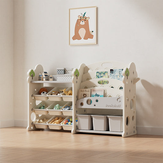 Organizador de juguetes y libros
