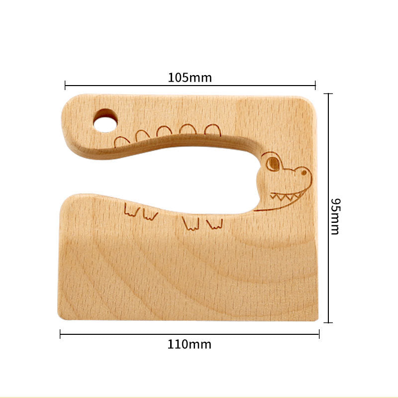 Set de cuchillo y tabla apto para niños