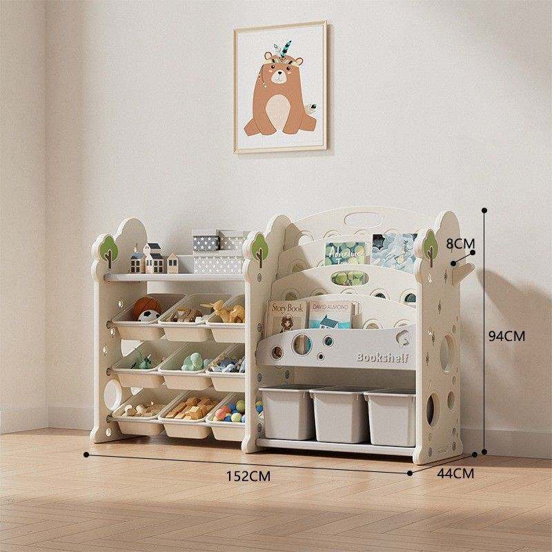 Organizador de juguetes y libros