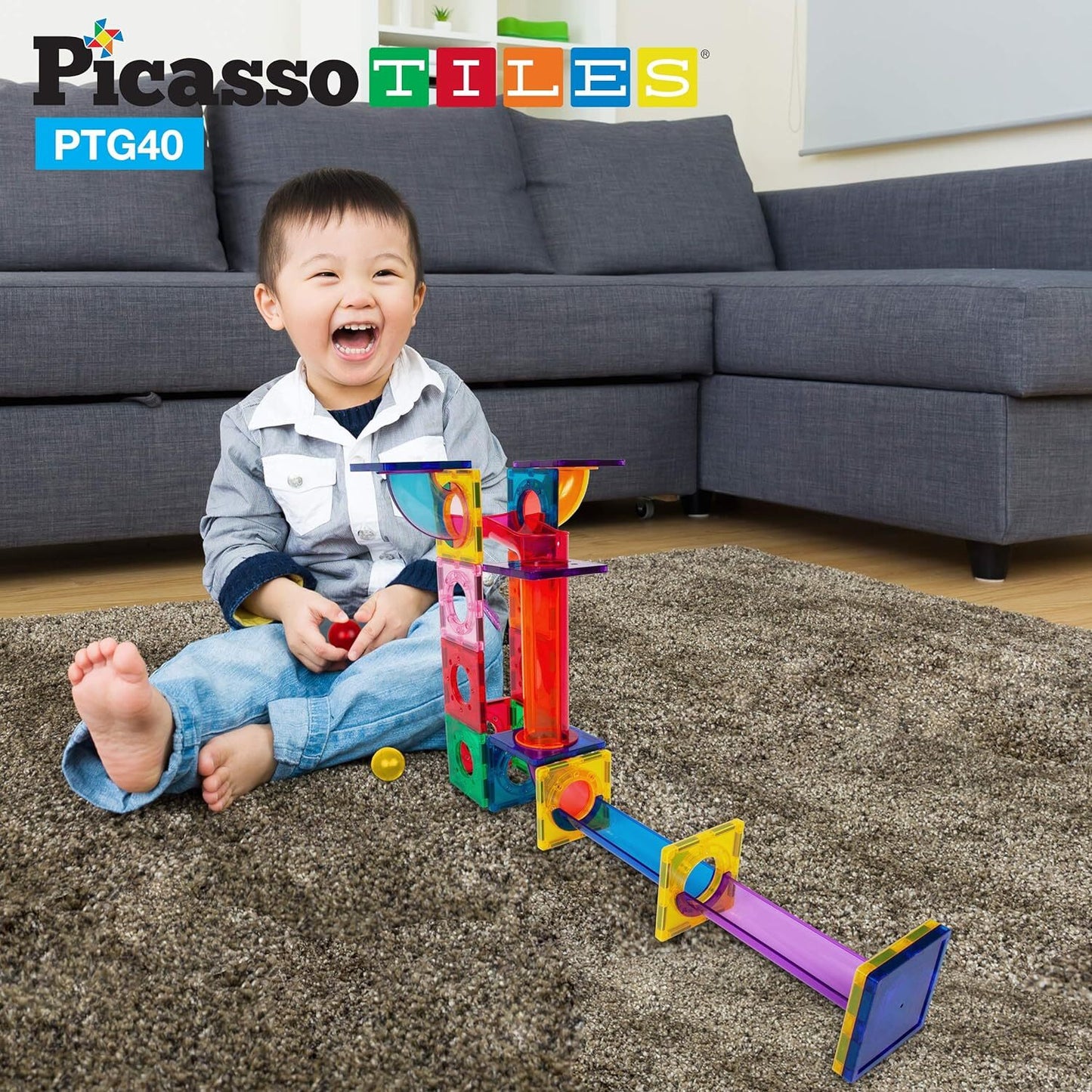 Marble run set 40 piezas