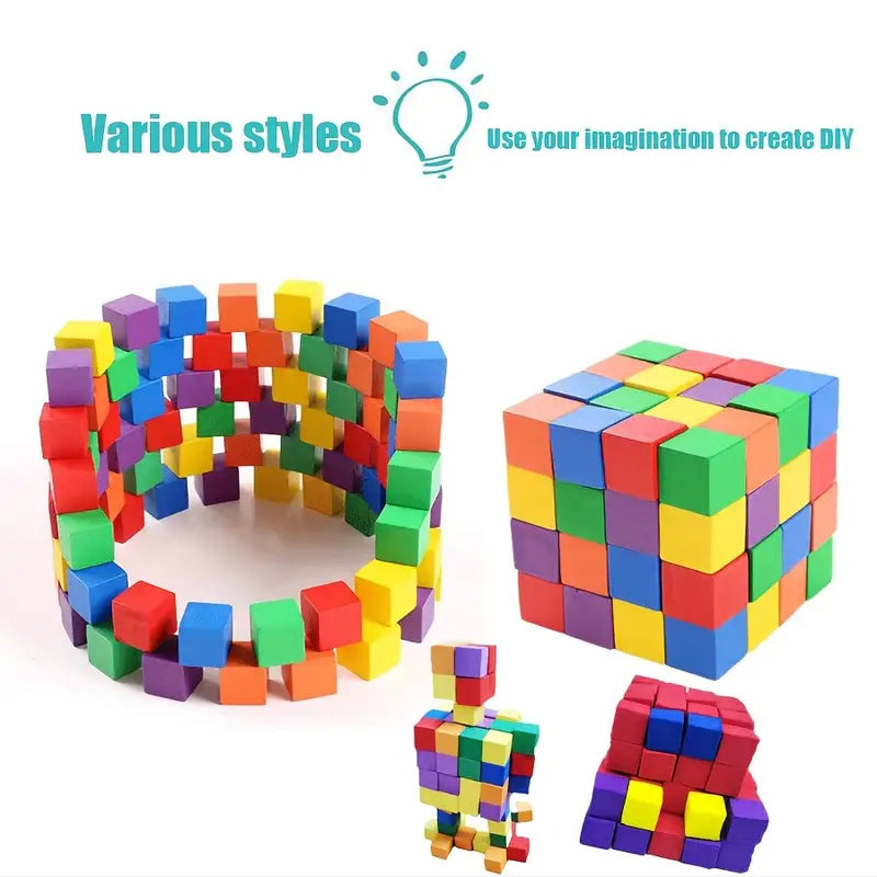 Sticky cubes