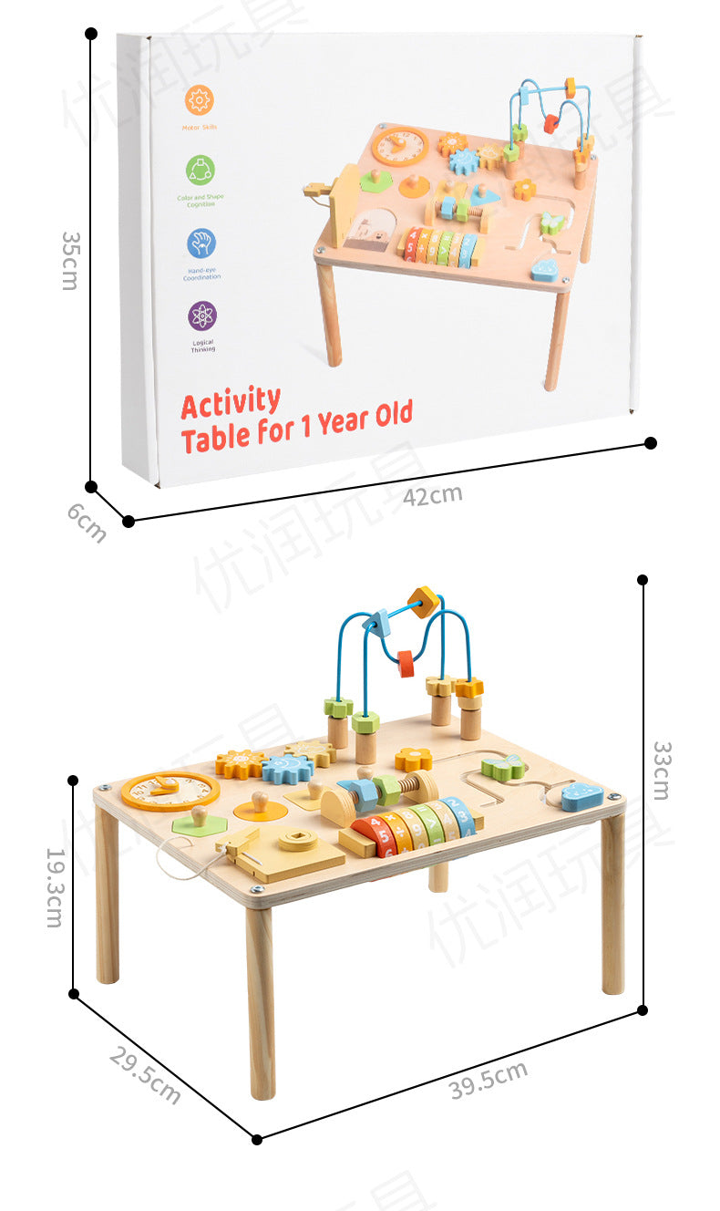 Mesa de actividades para 1 año