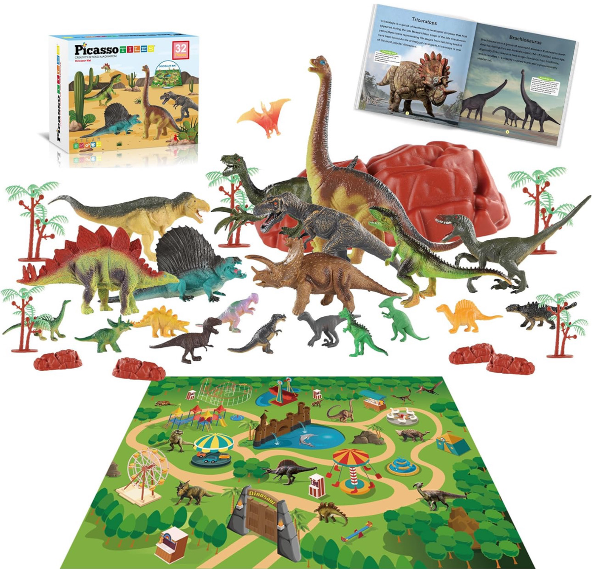 Dinosaur Park marca Picasso Tiles