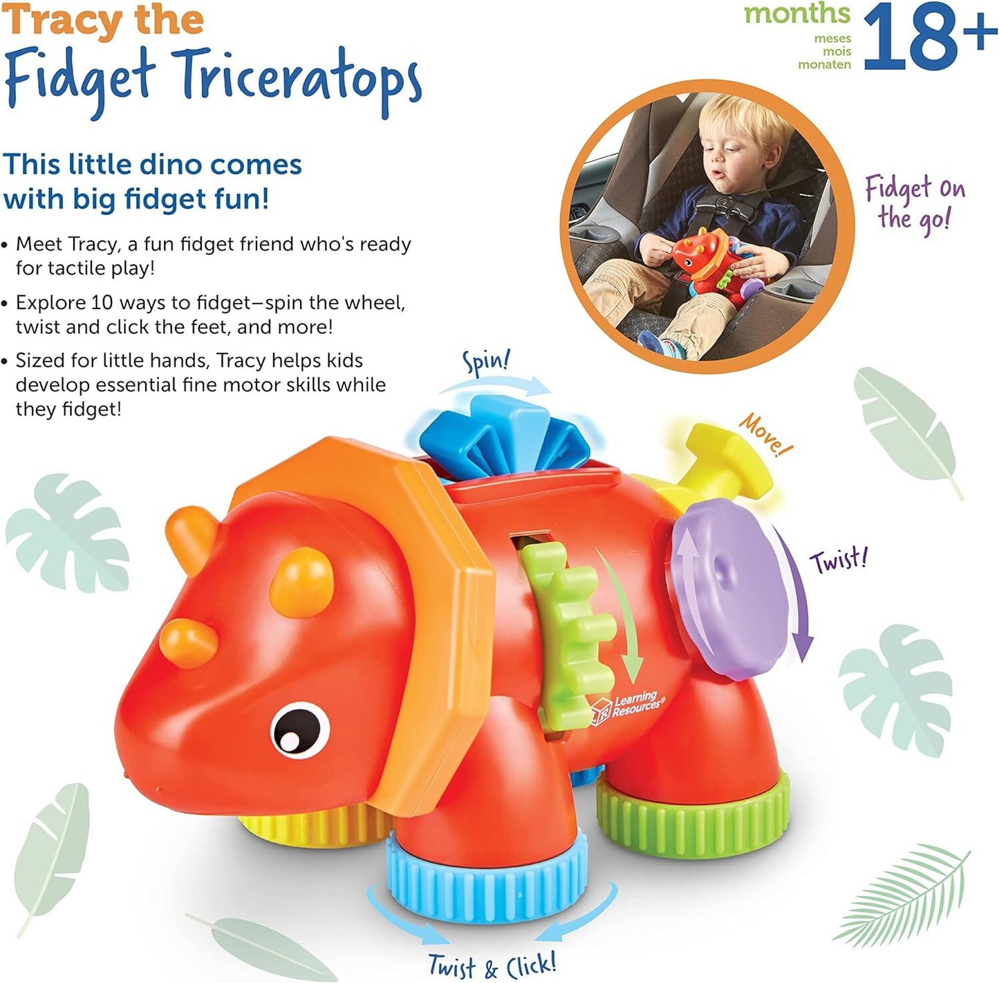 Fidget Triceratops
