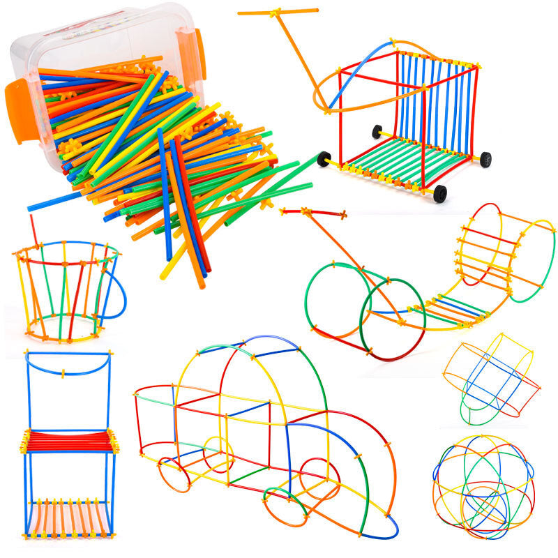 Juego de palitos para construir