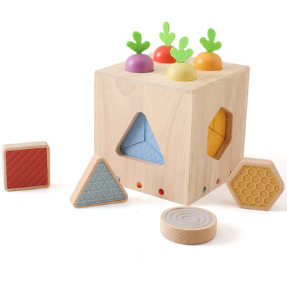 Caja de encastre con texturas