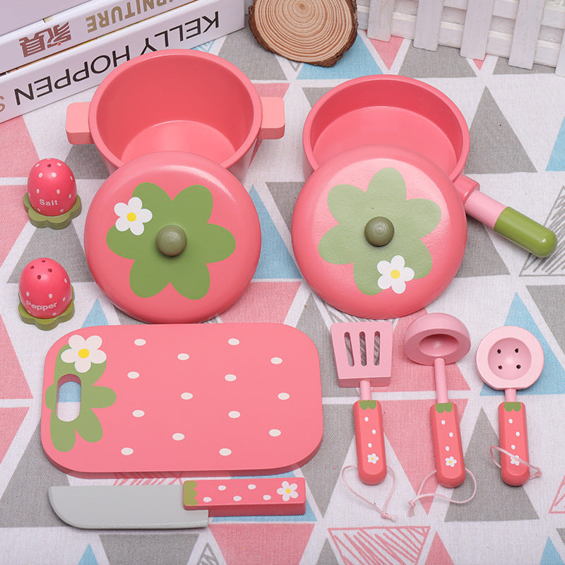Accesorios de cocina rosados