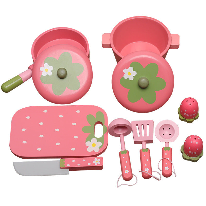 Accesorios de cocina rosados