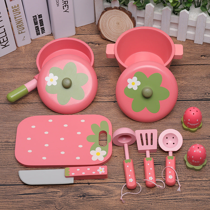 Accesorios de cocina rosados