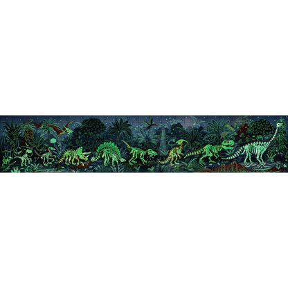 Rompecabezas de dinosaurios/ glow in the dark