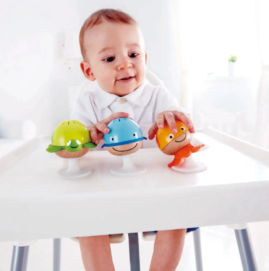 Hape Put-Stay Rattle Set