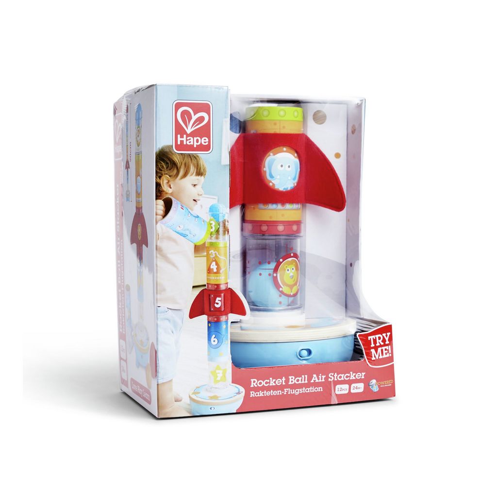 Rocket ball air stacker