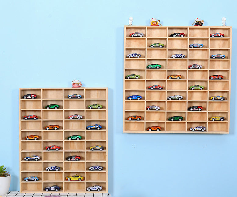 Organizador para carritos de madera