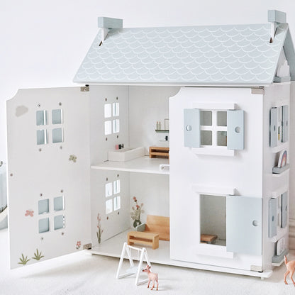 Dreamy white house