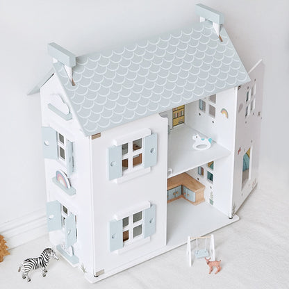 Dreamy white house