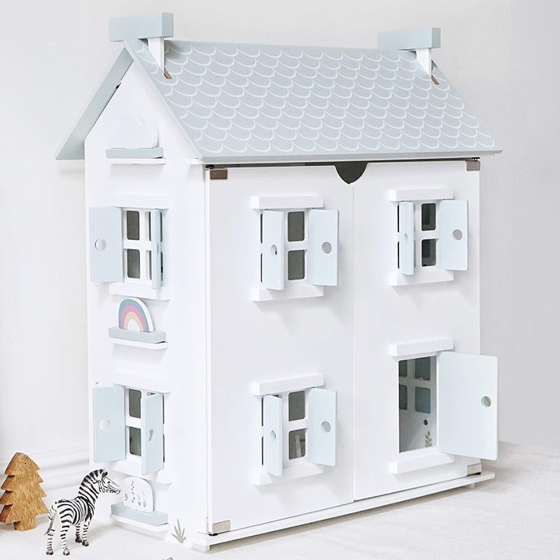 Dreamy white house