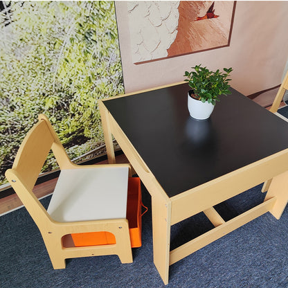 Set de mesa y sillas con almacenamiento