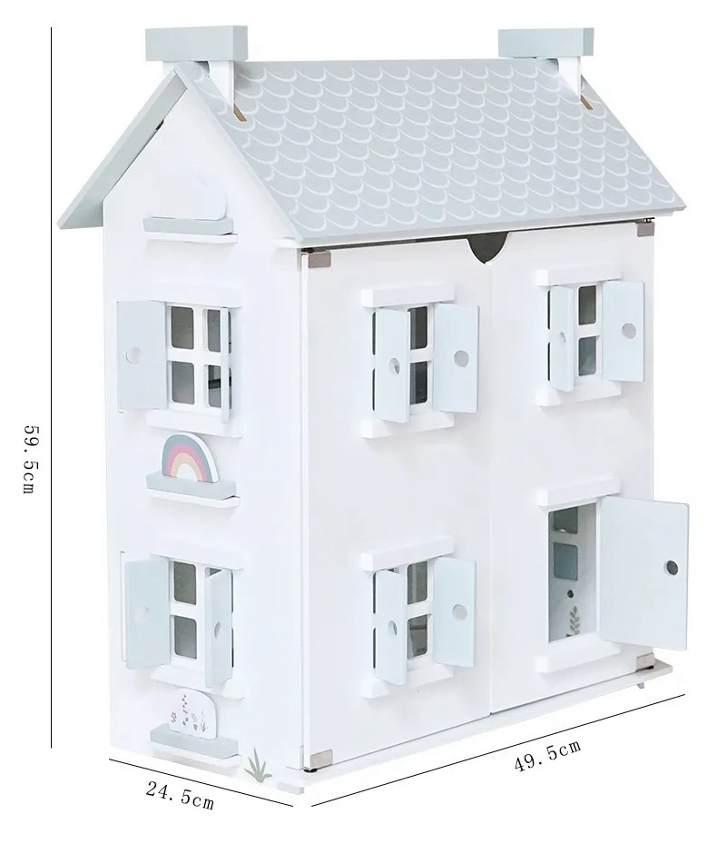 Dreamy white house