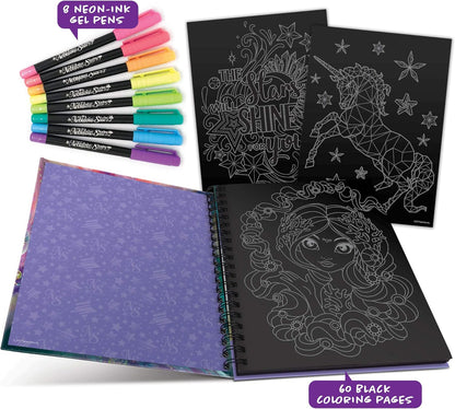 Nebulous Stars coloring book 60 pages