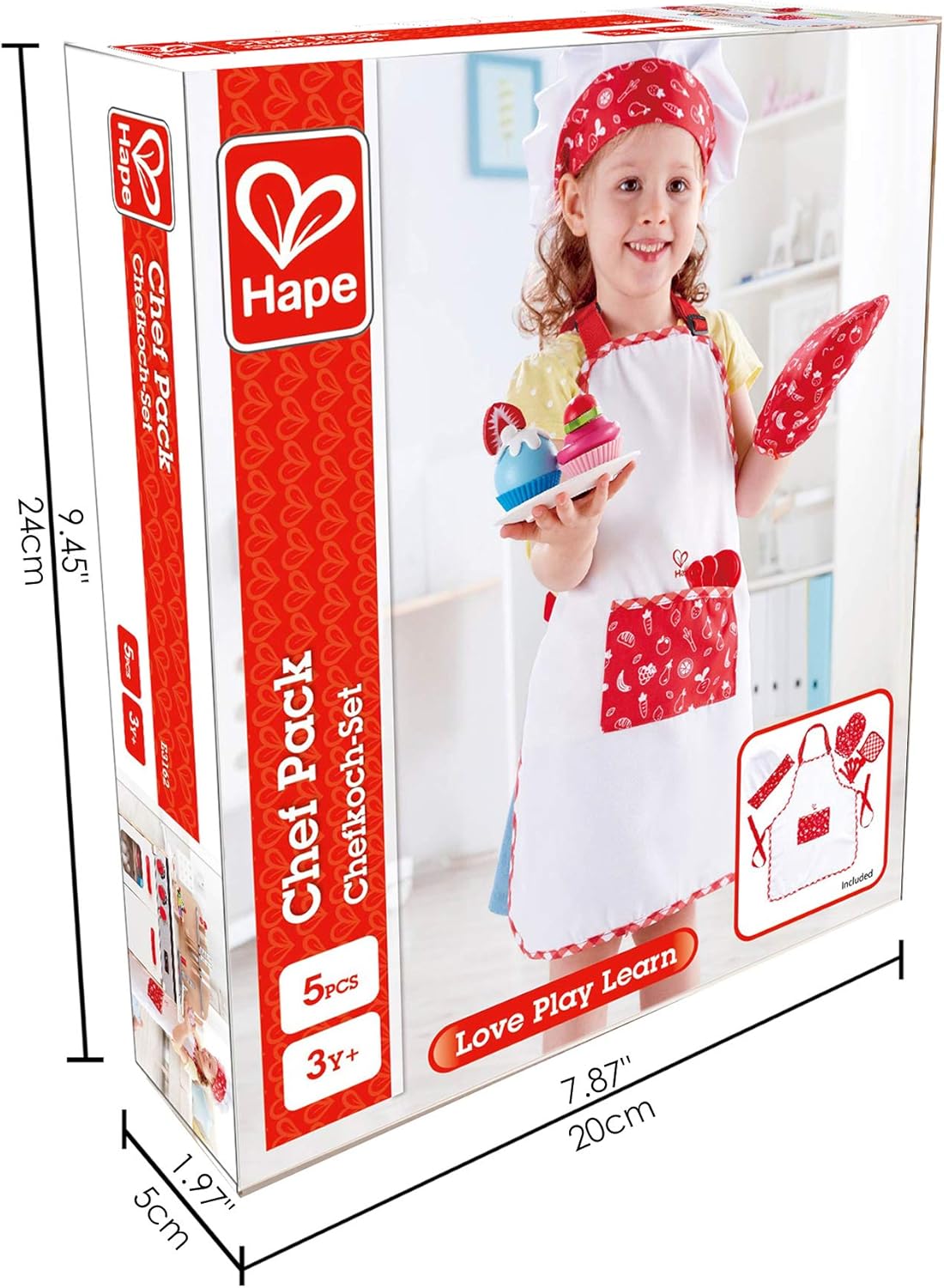 Disfraz de chef unisex