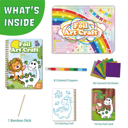 Foil art book