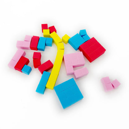 Sticky cubes