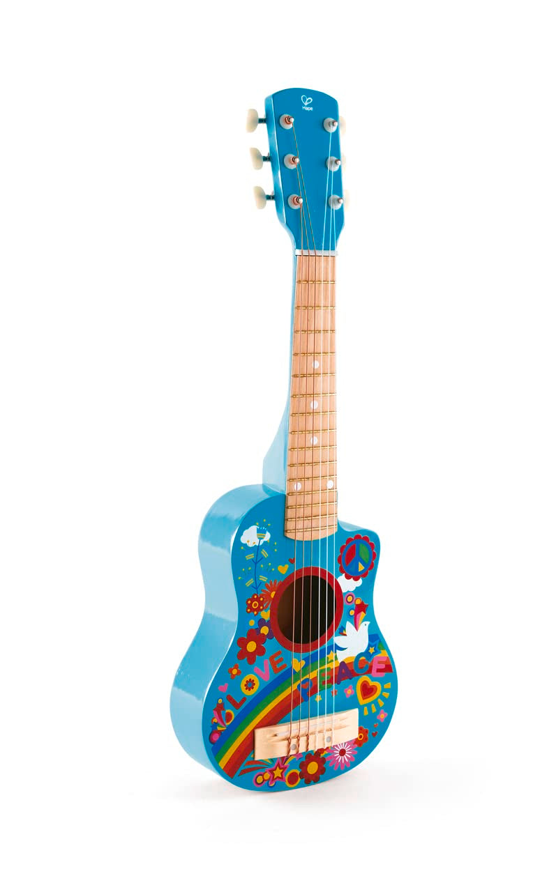 Hape Flower Power First - Guitarra Músical para niños