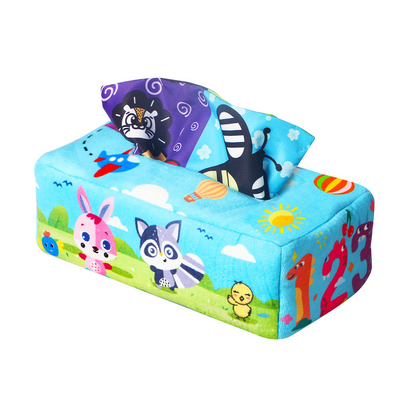 Caja de pañuelos sensoriales