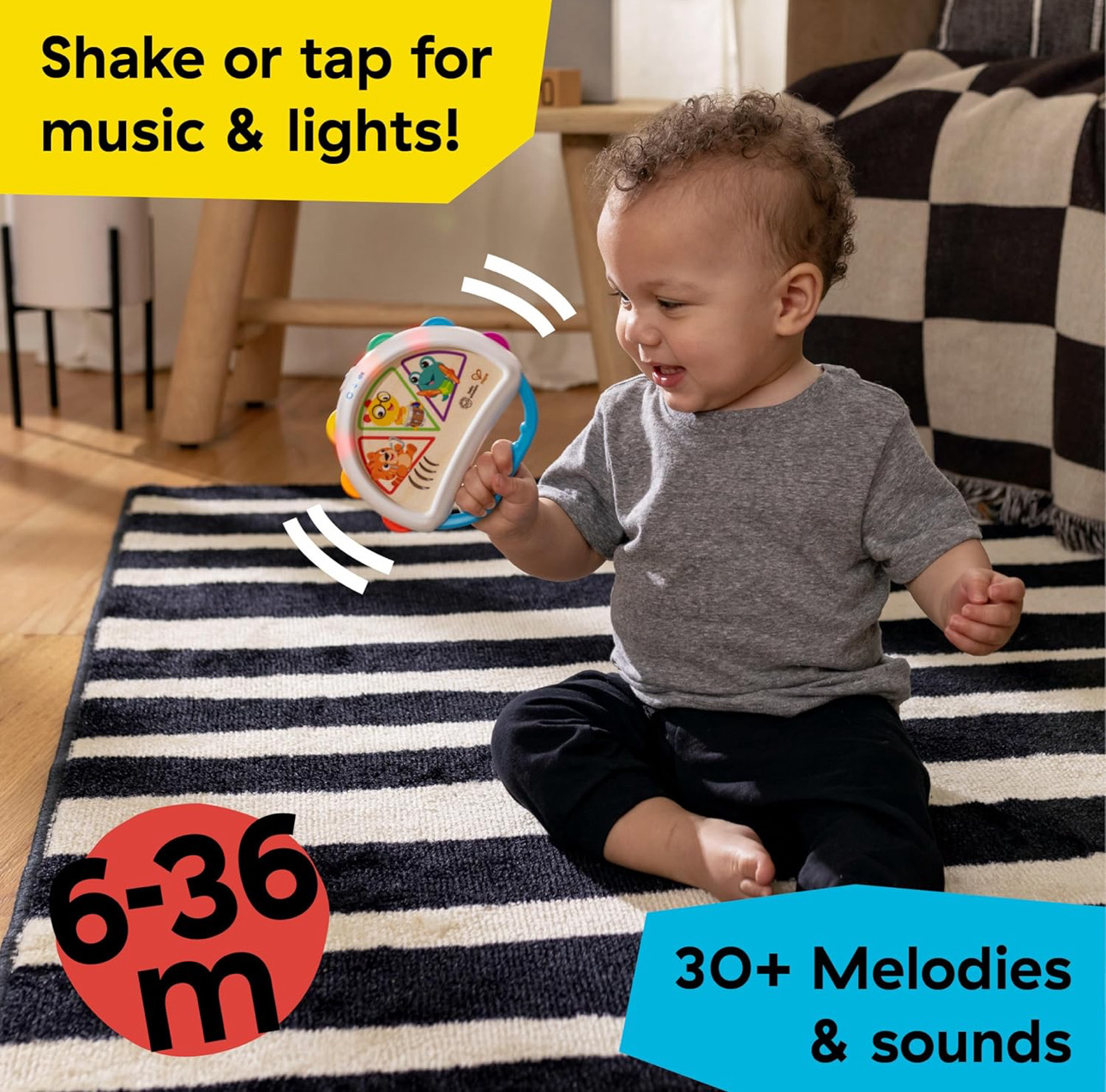 Tap and shake