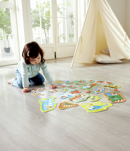 Wheels and wonders puzzle