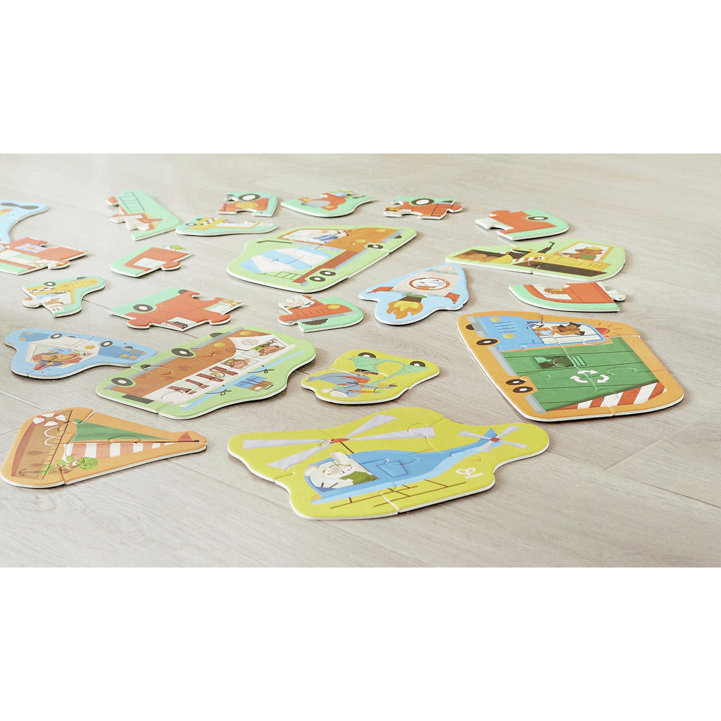Wheels and wonders puzzle
