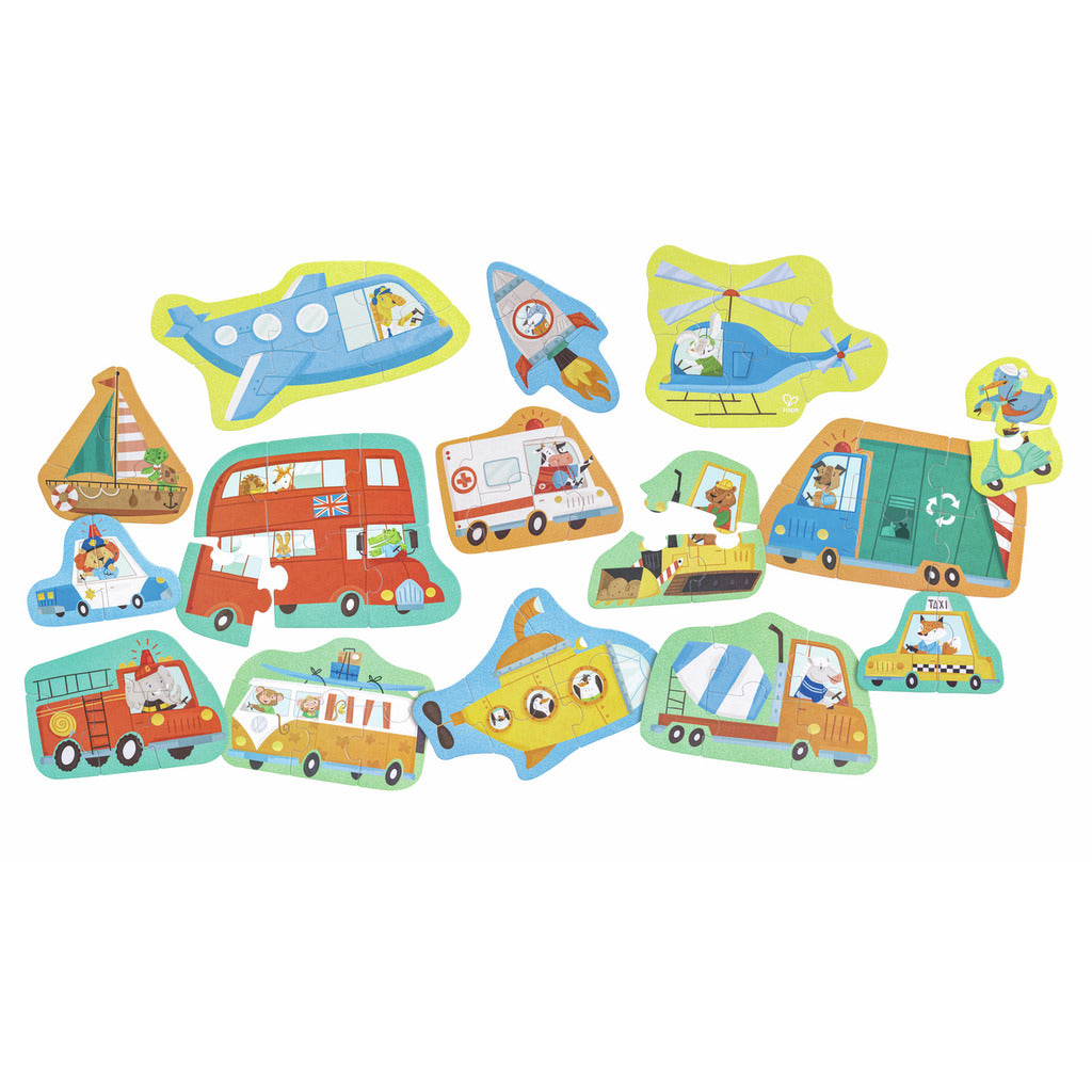 Wheels and wonders puzzle
