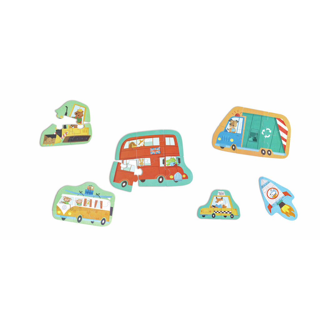 Wheels and wonders puzzle