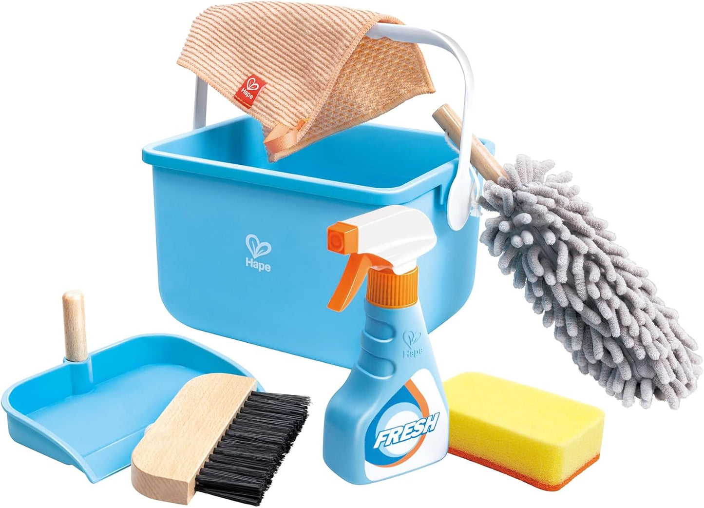 Bucket cleaning set
