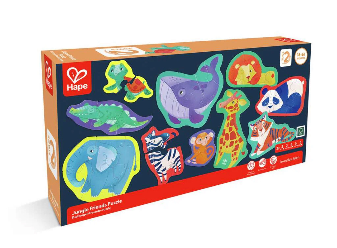 Jungle friends puzzle